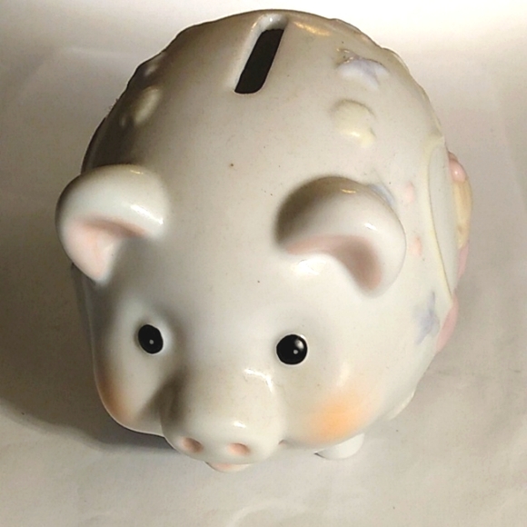 Other - Pink and white piggy bank